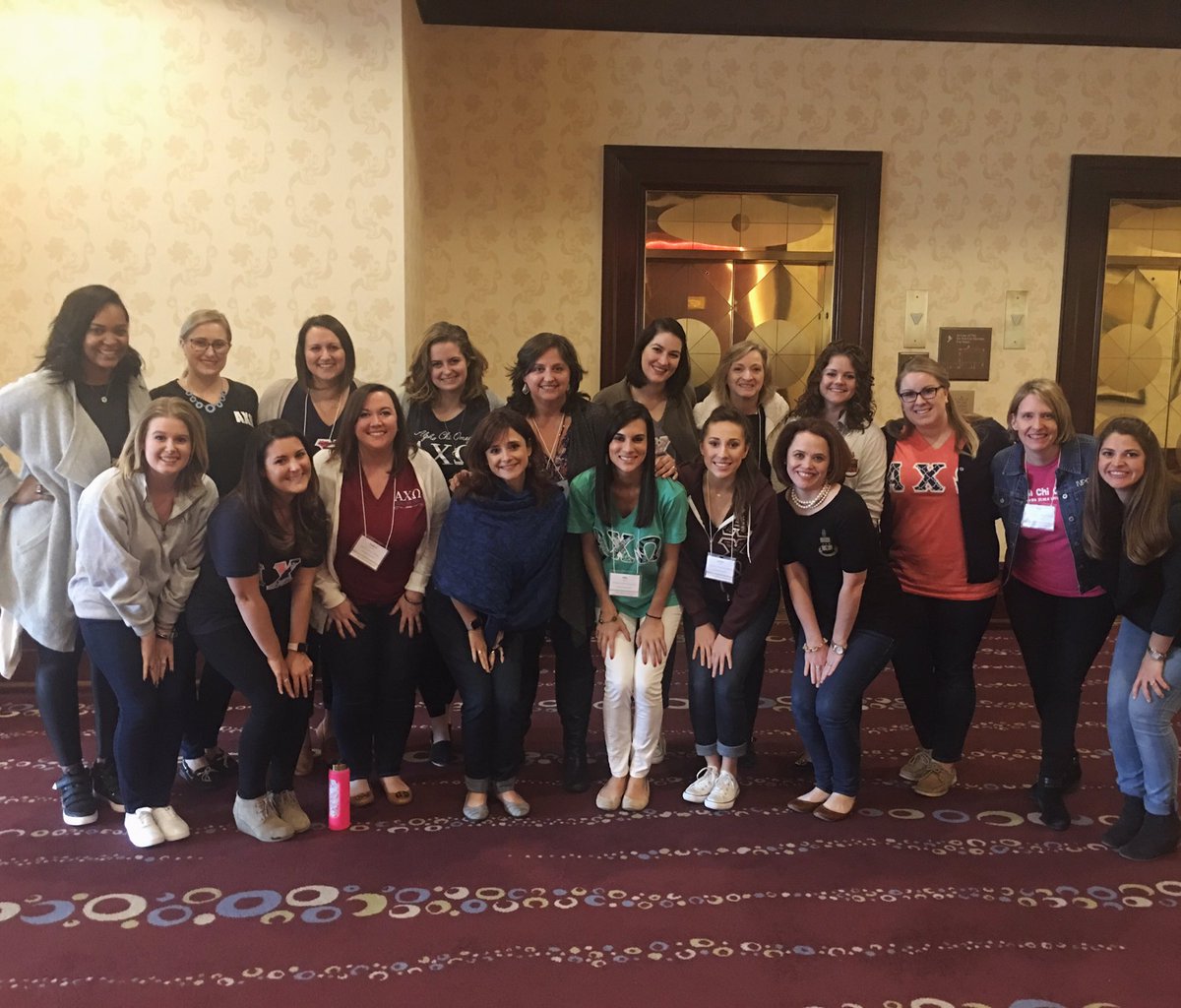 AlphaChiOmegaHQ's tweet photo. It's a wrap! #AXORT17 was a success and we are so thankful for our recruitment specialists for everything they do! β€οΈπ https://t.co/HAo4fimz2J