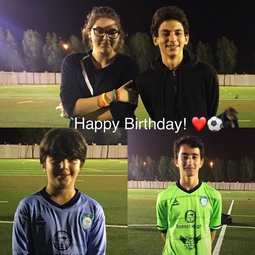 MondialSC's tweet photo. Happy Birthday!! To Farah &amp; Fahim, Dodi &amp; Jason!! Have a wonderful year!❤⚽ https://t.co/8GPgOq6mcv https://t.co/jnV6STmzni