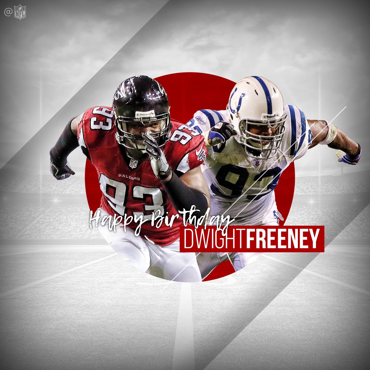 NFL's tweet image. He's an All-Pro sack master with 122.5 career sacks. 

Join us in wishing @dwightfreeney a Happy Birthday! 🎉 
#HBDDwight