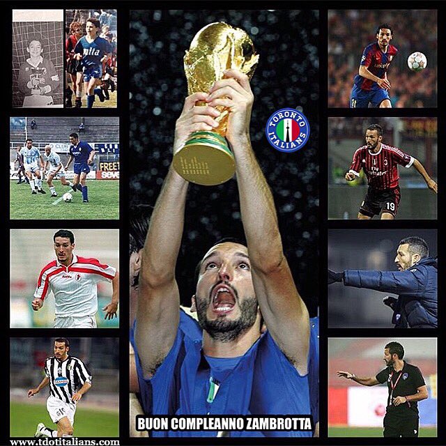 Happy 40th birthday to 2006 World Cup winner GIANLUCA ZAMBROTTA       