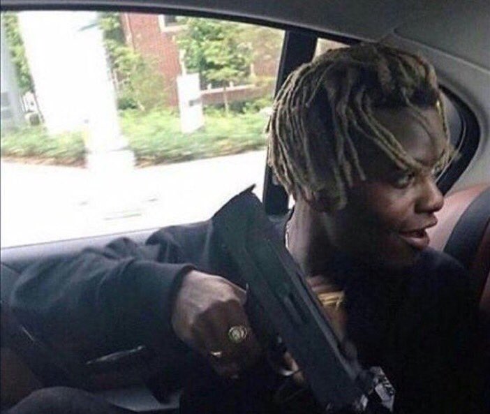 When you're in the car with your mom and somebody beeps their horn at her