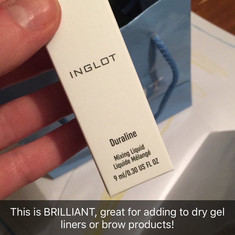 thetwodarlings's tweet photo. Great product in the @Cloggers_2015 goodie bag, thanks @inglotireland #CloggersBloggersEvent https://t.co/0dvYBHrALN