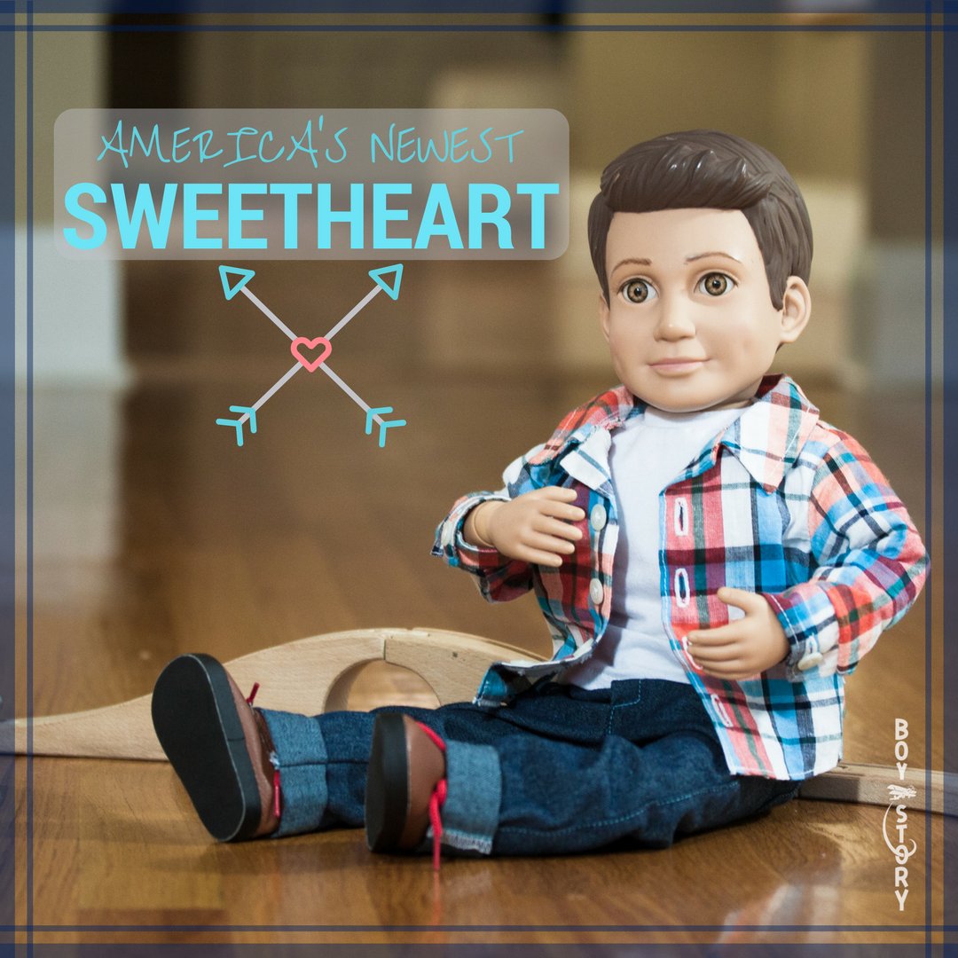 boystorydolls's tweet photo. America's newest #sweetheart is the perfect #ValentinesDay gift for your little #valentine! Available now at https://t.co/8Q812lHPB6 https://t.co/Ej1SSZvL5W