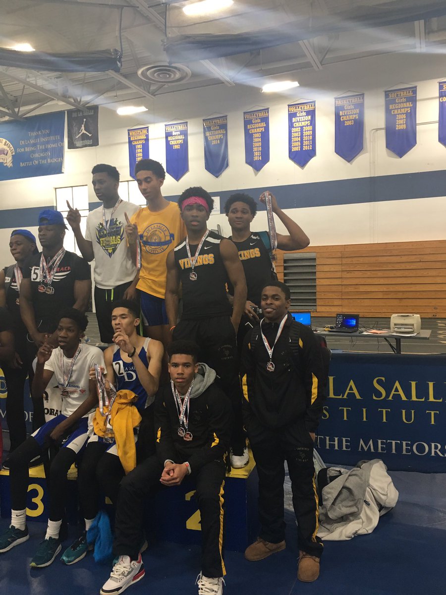 DeLaSalle Meteors' 2017 Invite

4x400 Relay (Tyree Colbert, Alex Saunders, Tori Clinton, Brailyn Johnson) takes 2nd Place