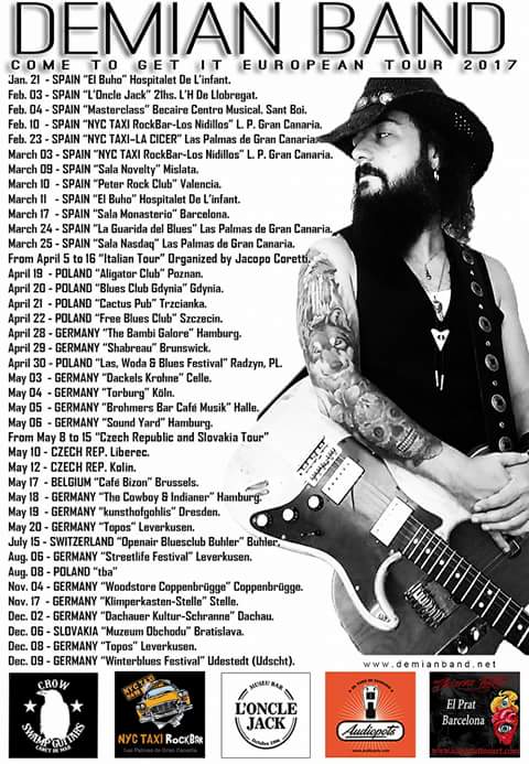 DEMIAN_BAND's tweet photo. Come Yo Get It Tour 2017
https://t.co/6t6oP7aEgt https://t.co/IZqnxKpHqO