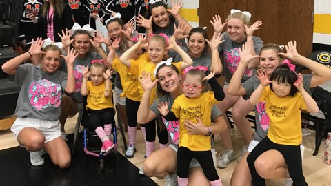 CHSElksCheer's tweet photo. Centerville Sparkle performed today at @CFACDayton 📣💛 way to go girls!! https://t.co/QFy8bAG6B4