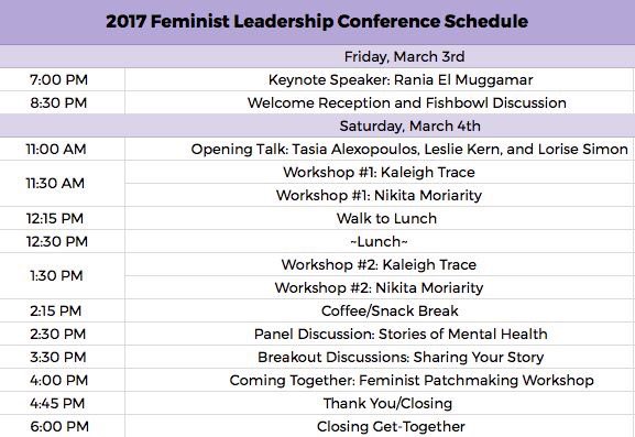 MtA_FiL's tweet image. Here is a snapshot of this year's conference schedule! 
Stay tuned for details on locations and descriptions of speakers to come soon