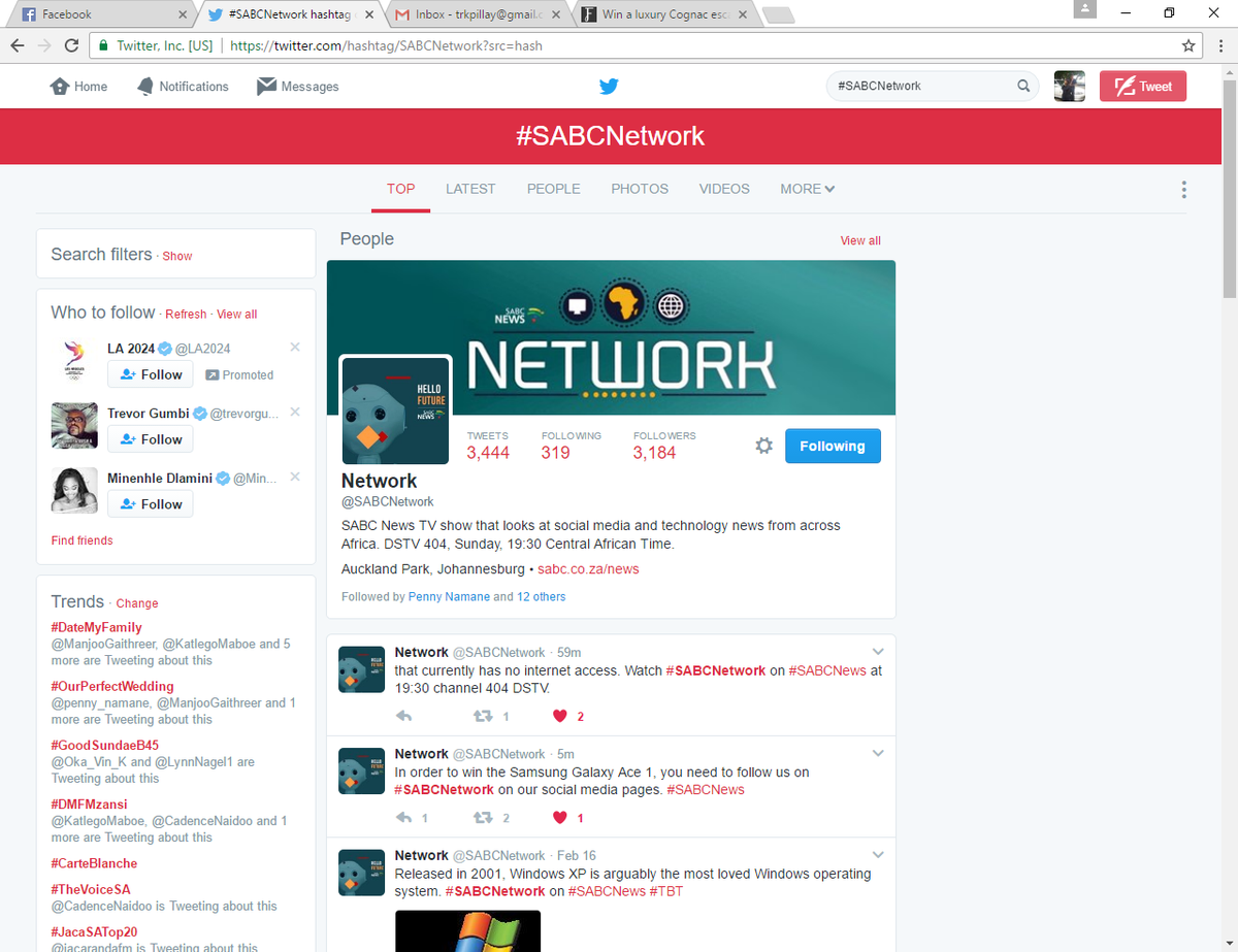 claudelia80's tweet image. #SABCNetwork #SABCNews