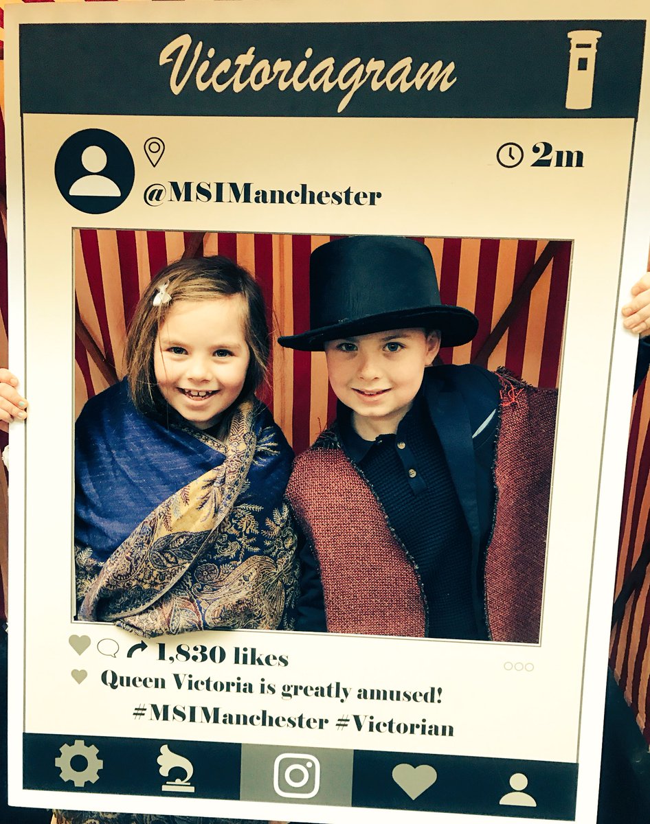 JamesTorkington's tweet photo. Having family fun doing #Victorian stuff at @msimanchester !!!!! #MSIManchester https://t.co/UxjU8YcYnQ