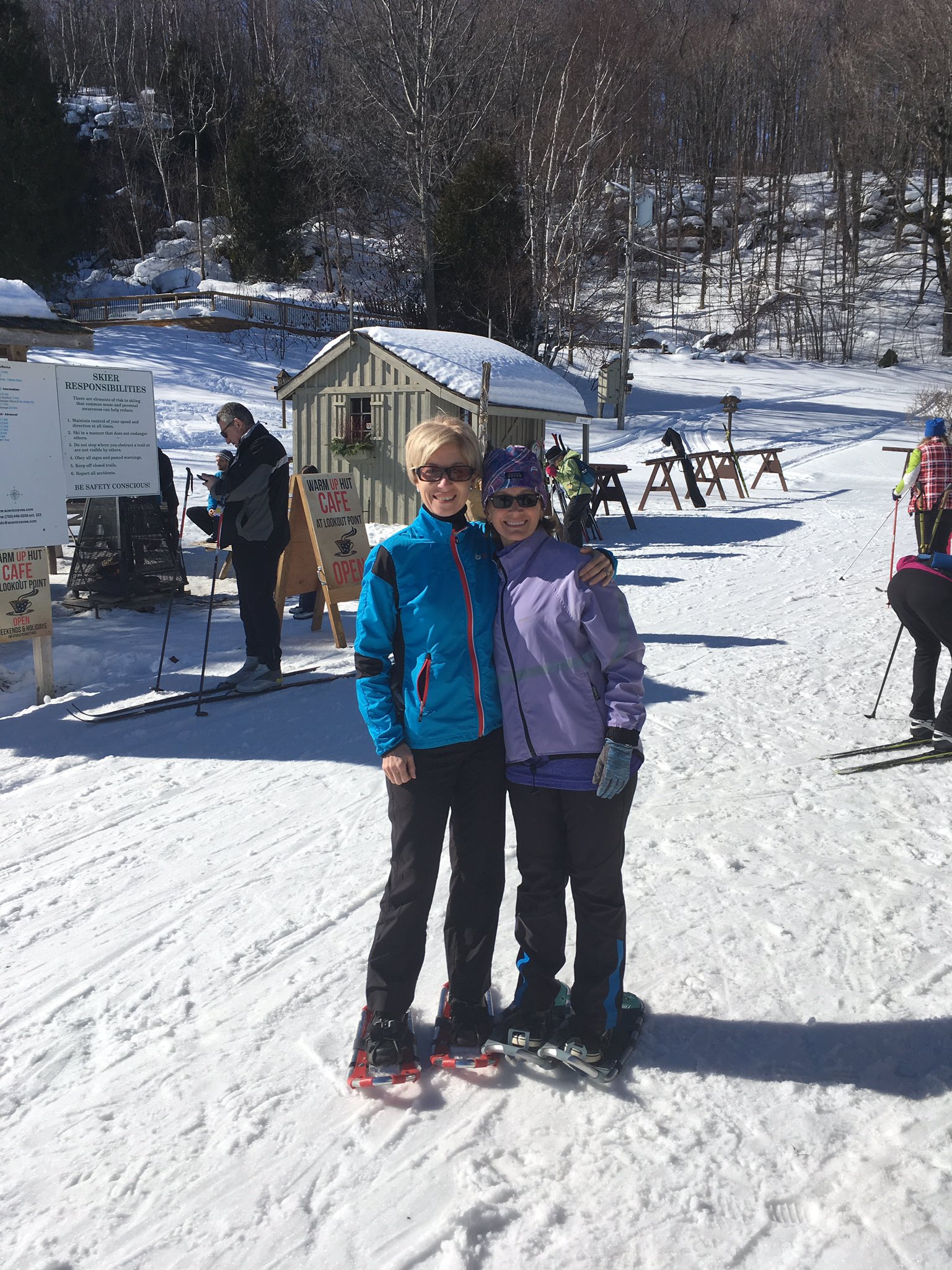 Scenic Caves on Twitter "Lovely family duo! RT nobeljam Snowshoeing