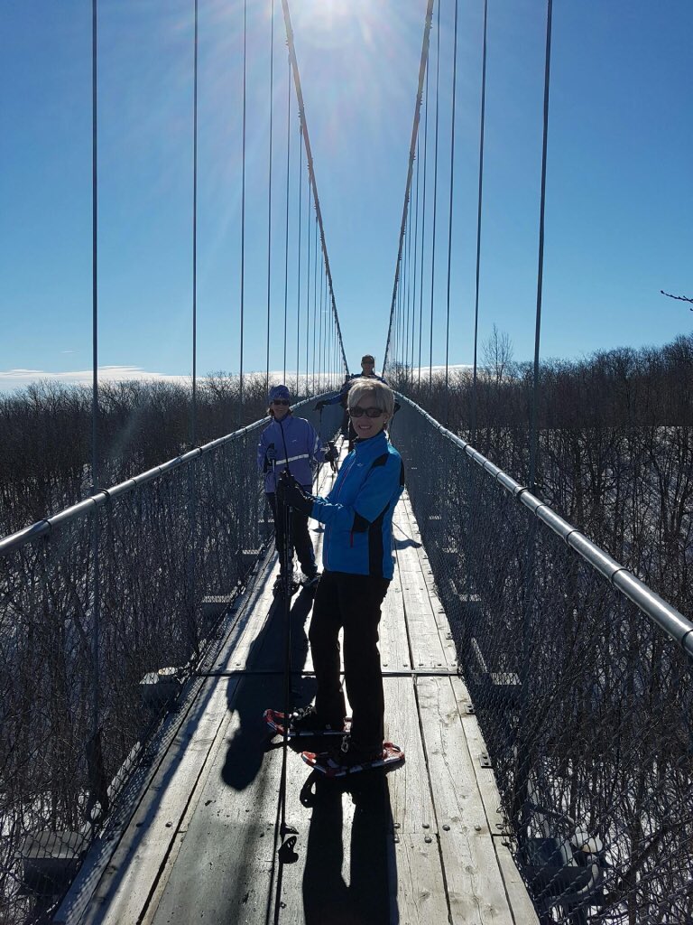 Scenic Caves on Twitter "Lovely family duo! RT nobeljam Snowshoeing