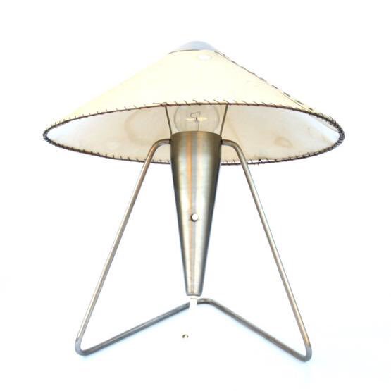 funkcionalista's tweet photo. Desk/wall lamp, Helena #Frantova, parchment shade https://t.co/luSfDPZjNd