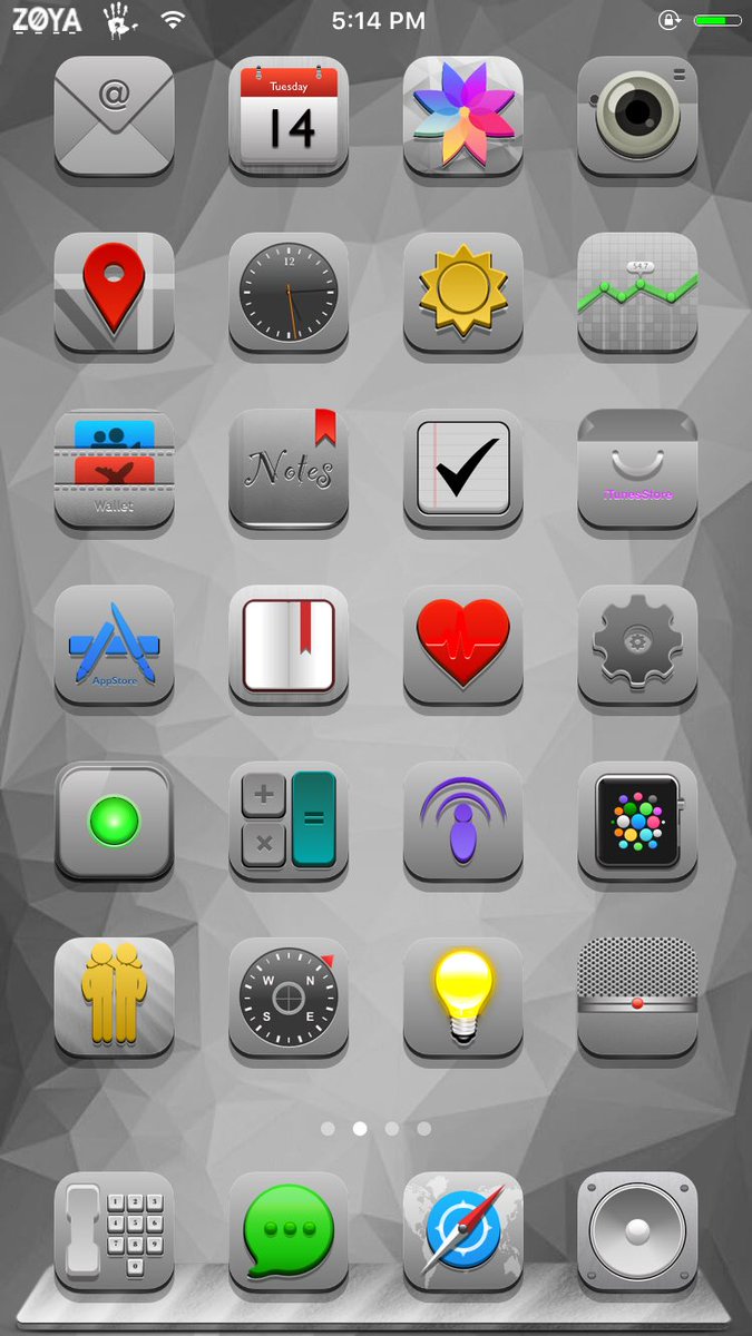 A7laFe's tweet photo. #Zoya #Miitch #BlackOrsII #WhiteLit now compatible with ios10 

RT

#cydia #theme #apple #anemone #jailbreak #iPhone #ios10 https://t.co/O6qVNNuOEo