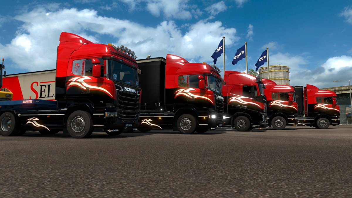 ScaniaLTD's tweet photo. Were On The Road On EU2! Give Us A Flash If You See Us! https://t.co/eTXppYmiXR