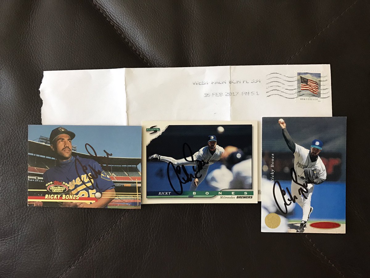 memorabiliaddy's tweet photo. #RickyBones @MLB @MLBNetwork #TTM #AutographCollector #ClassAct #GreatGuy #ThankYou #TTMSuccess https://t.co/Klm93i5nb3