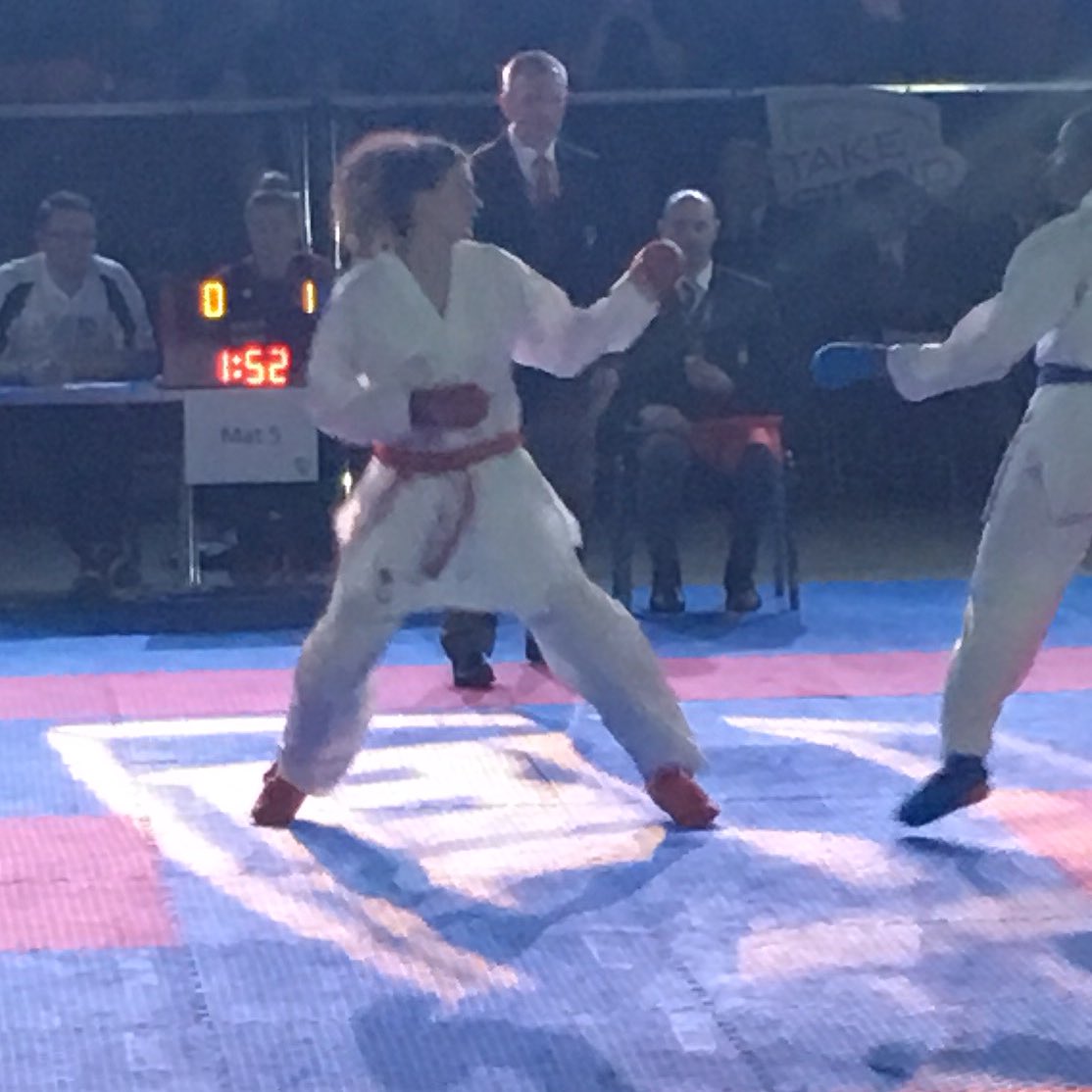 And it's #silver for <a href="/annajamesbott/">Anna James-Bott</a> for #TeamUCL @uclukarate at the #BUCSNationals