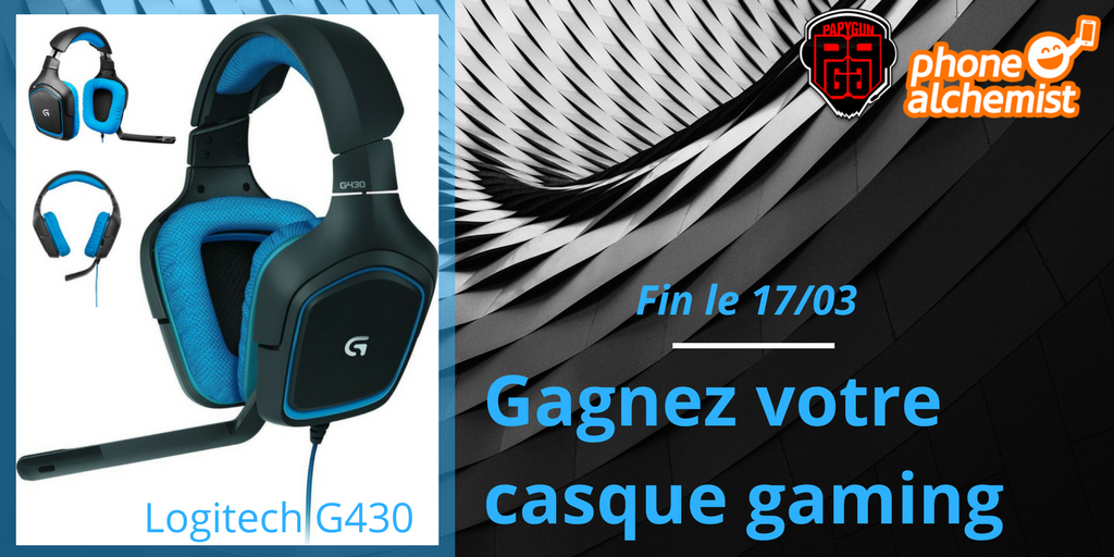 PapygunTV's tweet photo. 📢  Gagner un casque G430 avec @GunboxHD et @phonealchemist 
>> https://t.co/A2XRDxAnvz https://t.co/pXfBrovWhk
