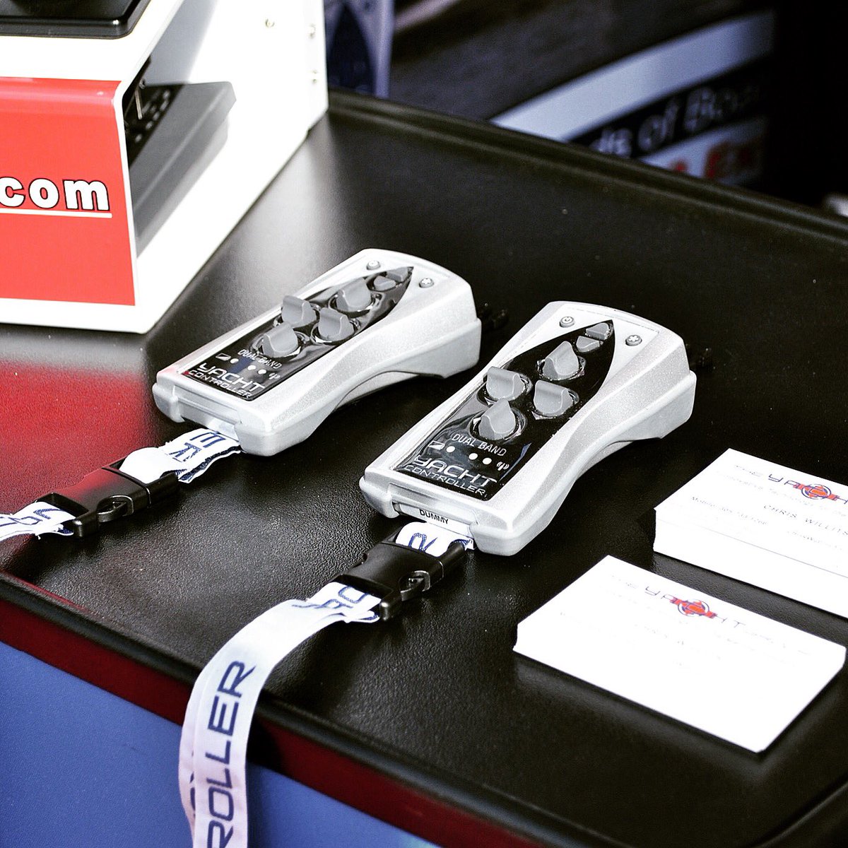 Free yourself from the helm to any position on your vessel! Stop by our booth for more information.