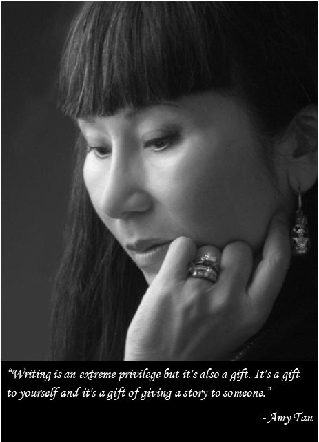 Happy Birthday Amy Tan! Read one of her books to celebrate.
 