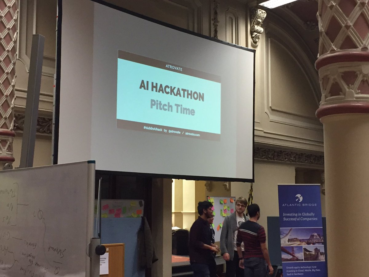 genemurphy's tweet photo. Joint second place at #DubljnAIHack is #EmotionWave and #Anonymiser! https://t.co/K0U2TzHGXX