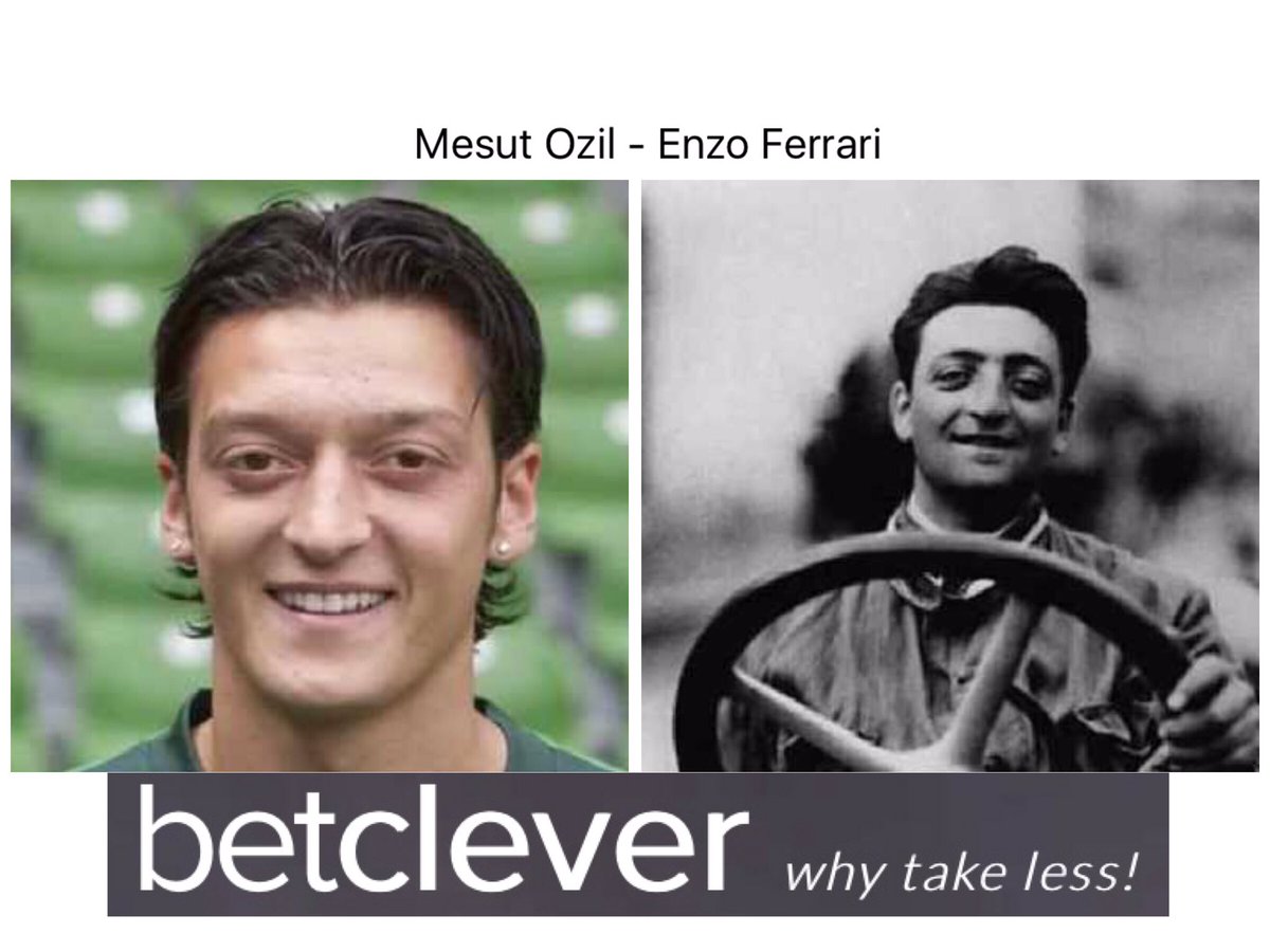 Betclever Enzo Ferrari Died 19 Mesut Ozil Born 19 Thanks To Everyone Who Voted Work Already Started On The Next World Cup