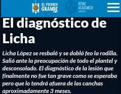 DrPvP1's tweet photo. 3MESES FUERA FUERZA #LichaLopez #Racing https://t.co/j0JZ4m5pjC