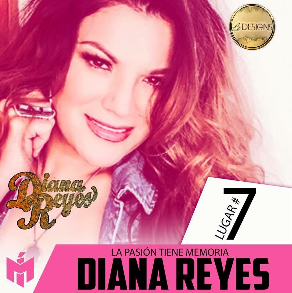 lauzavala24's tweet photo. #LaPasionTieneMemoria temazo de la reina @DianaReyesMusic Lugar #7 en @ICONOSMAG #TopTenIconosWomen😍👏🏻🎤🎤 https://t.co/NeuvG2I4m1