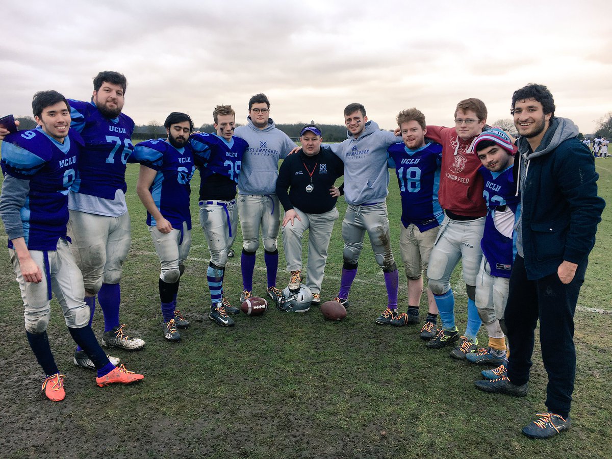 The Emperors supporting #prideinsport with our rainbow laces today. Coaches and players alike. #myuclyear #uclu #bleedrainbow