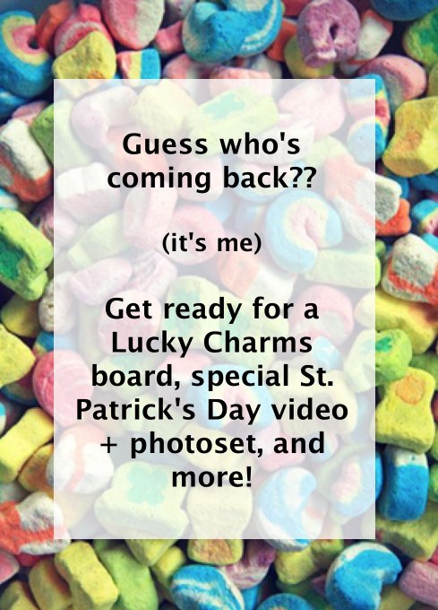 coming soon to a computer near you 💖 look for me march 1st! i'll be using this week &amp; a half to clean