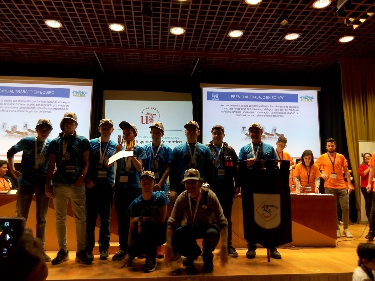 fllsevilla's tweet photo. Y enhorabuena a todos los ganadores! @FLLSpain https://t.co/mVGGCbfVNf
