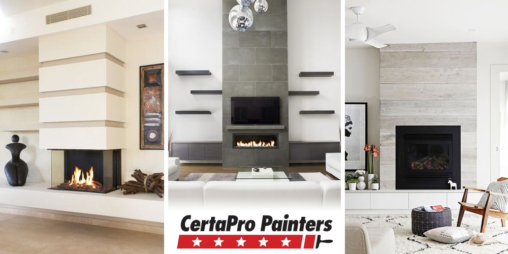 cppdanbury's tweet image. Fireplaces don't have to be a traditional brick style to showcase luxury. Check out these contemporary designs!