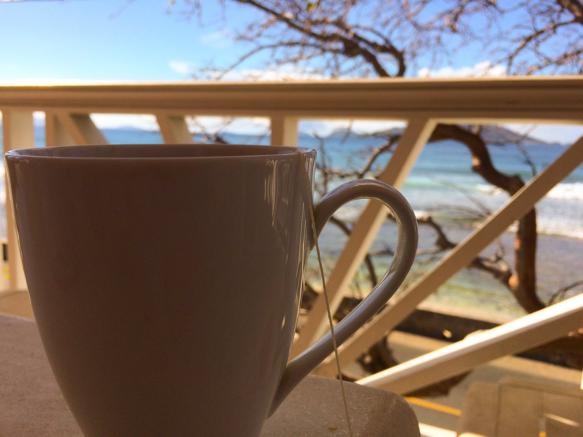 Tea and Sea.     #bvi britishvirginislands