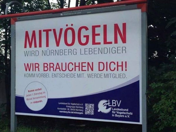 Oh! Will ja nicht sagen wo ich seit kurzer Zeit wohne!