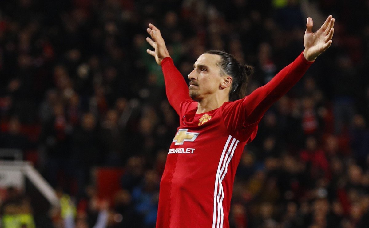 PakPassionSport's tweet photo. Rashford and Zlatan were on target as Manchester United came from behind to beat Blackburn 2-1. #BLAMUN #FACup https://t.co/nugrRHBImU