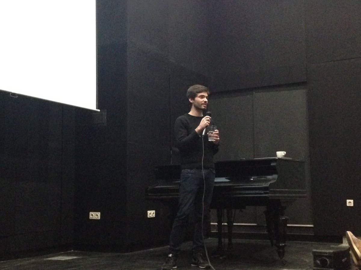 PortoSJam's tweet photo. Thank you Manuel Soares! He had done a presentation about his projects! #GSJam #Portosj #design https://t.co/Gap7w258rr