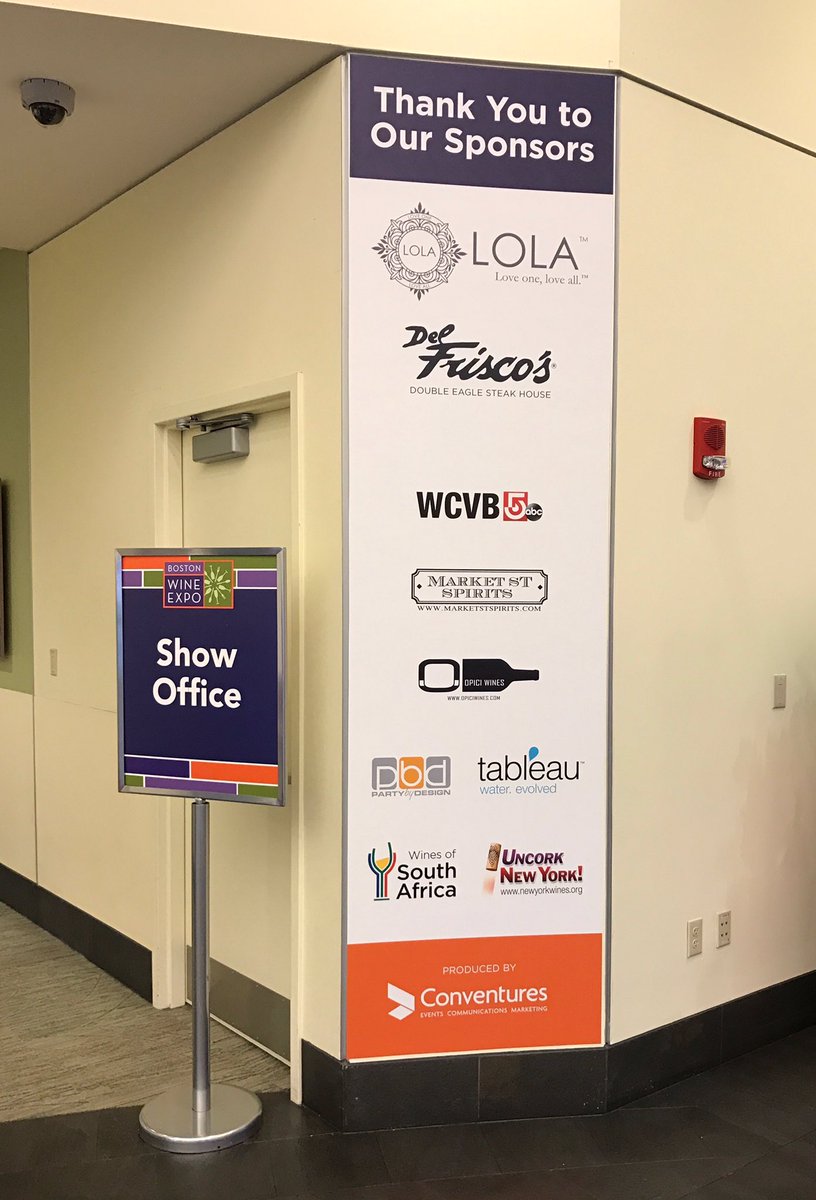 The #BostonWineExpo will benefit <a href="/TuftsMedicalCtr/">Tufts Medical Center</a> and we are very proud to be a sponsor for this event