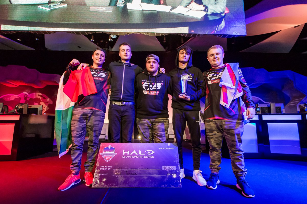Congratulations to <a href="/FAB_Games/">FAB Games eSports</a>, your #HaloWC 2017 Qualifier: London winners and European Champions!