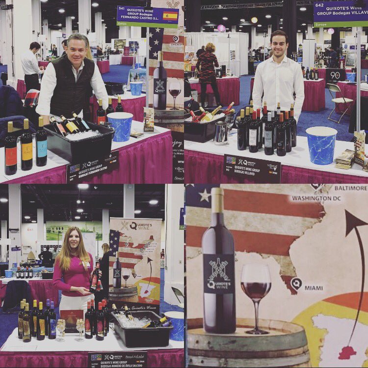 What an amazing experience at the #BostonWineExpo! Today is the last day and we're going to make the most of it! Cheers!!! 🍷🍷 #QuixotesWine