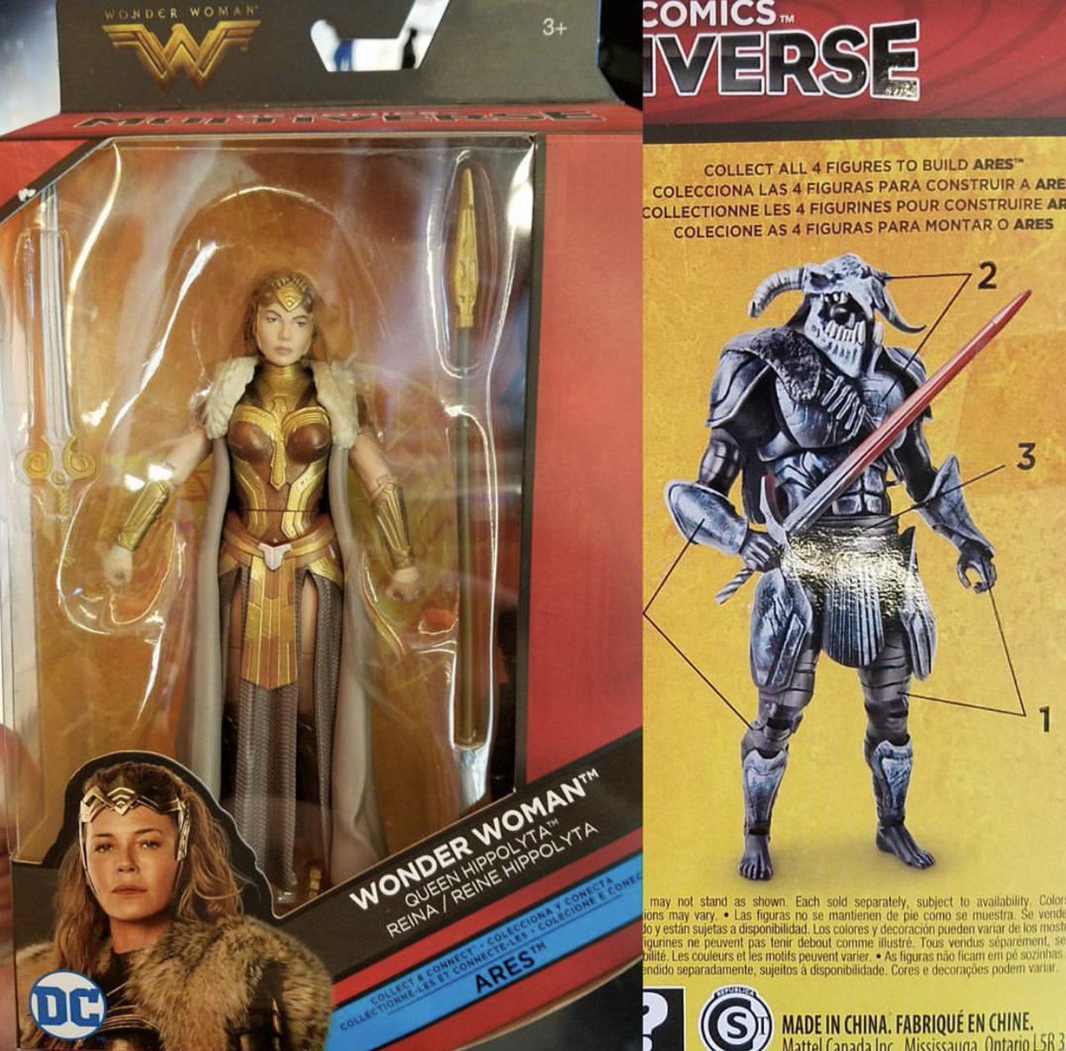 variant on twitter our first look at ares from the wonderwoman