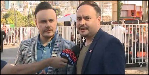 CNNChile's tweet photo. Río Roma por su participación en Viña 2017: "Ha llegado esa hora esperada por tantos años" https://t.co/yLQ3cEYB38 https://t.co/lyHdxrKl8Y