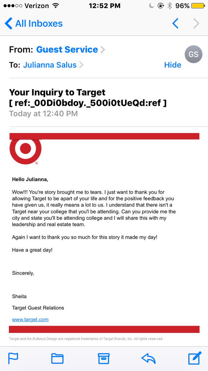 heckyeahjacob's tweet photo. @TheEllenShow I emailed target and now I may get my own target!! https://t.co/SHs5jDGSrO