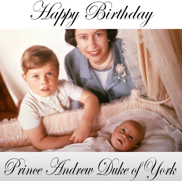 Happy Birthday Prince Andrew!       