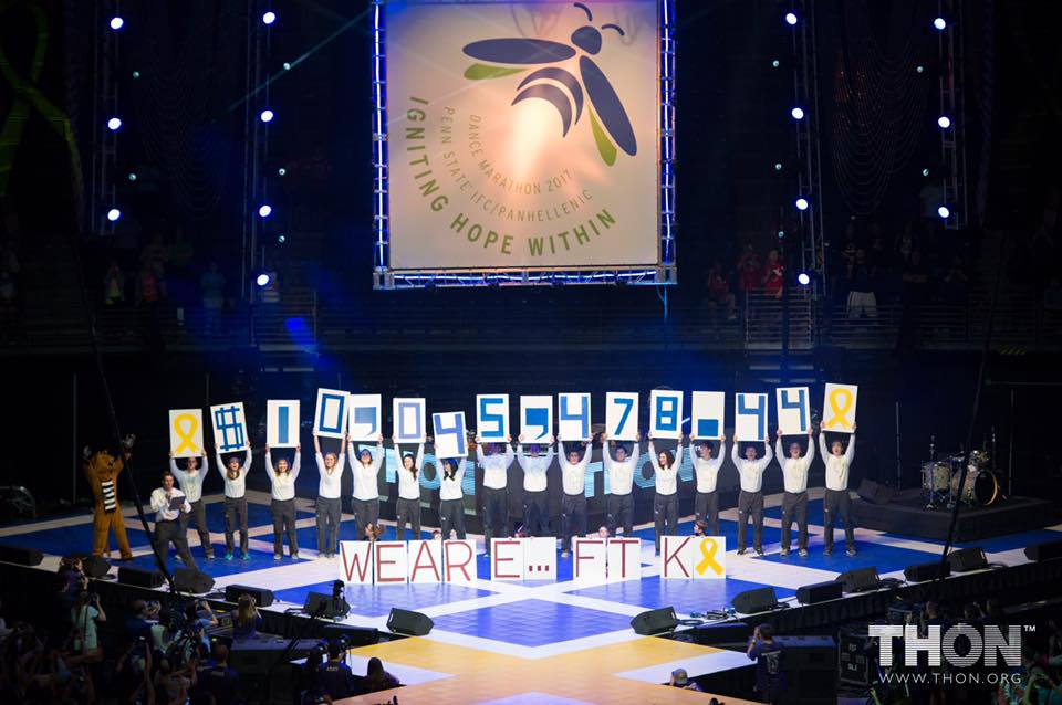 JordanCenter's tweet image. Congratulations #THON2017! 
#FTK #CancerCannot #BJCLIVE