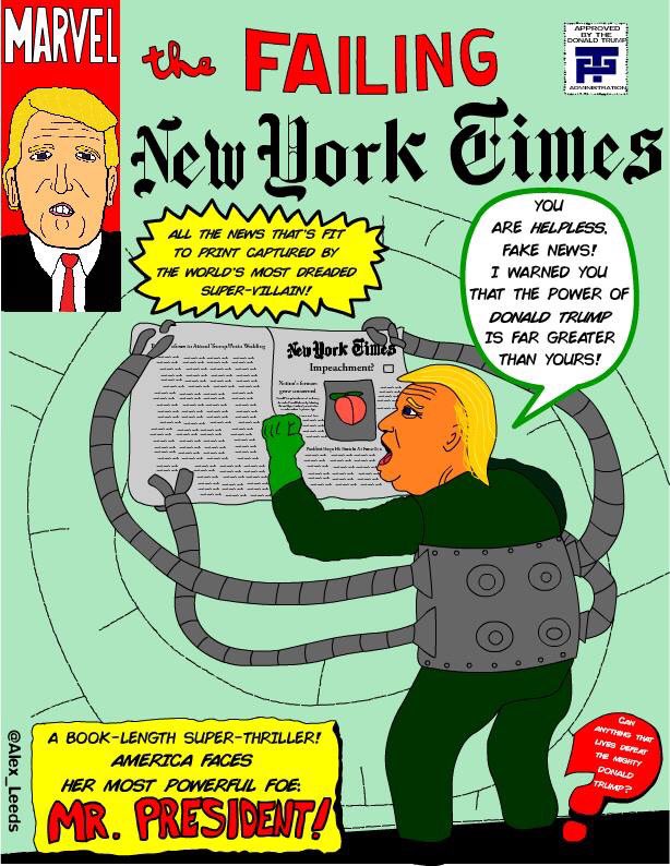 Alex_Leeds's tweet image. the media is under attack by a new menace!