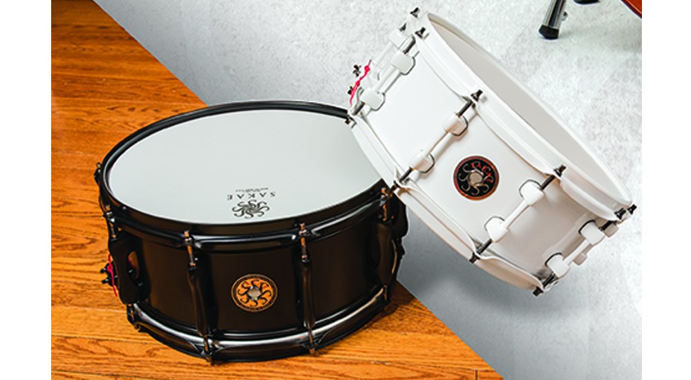 At the recent <a href="/NAMMShow/">NAMMShow</a> <a href="/SakaeDrums/">Sakae Drums Official</a> unveiled these new black + white snares along with several other new products
mixdownmag.com.au/new-sakae