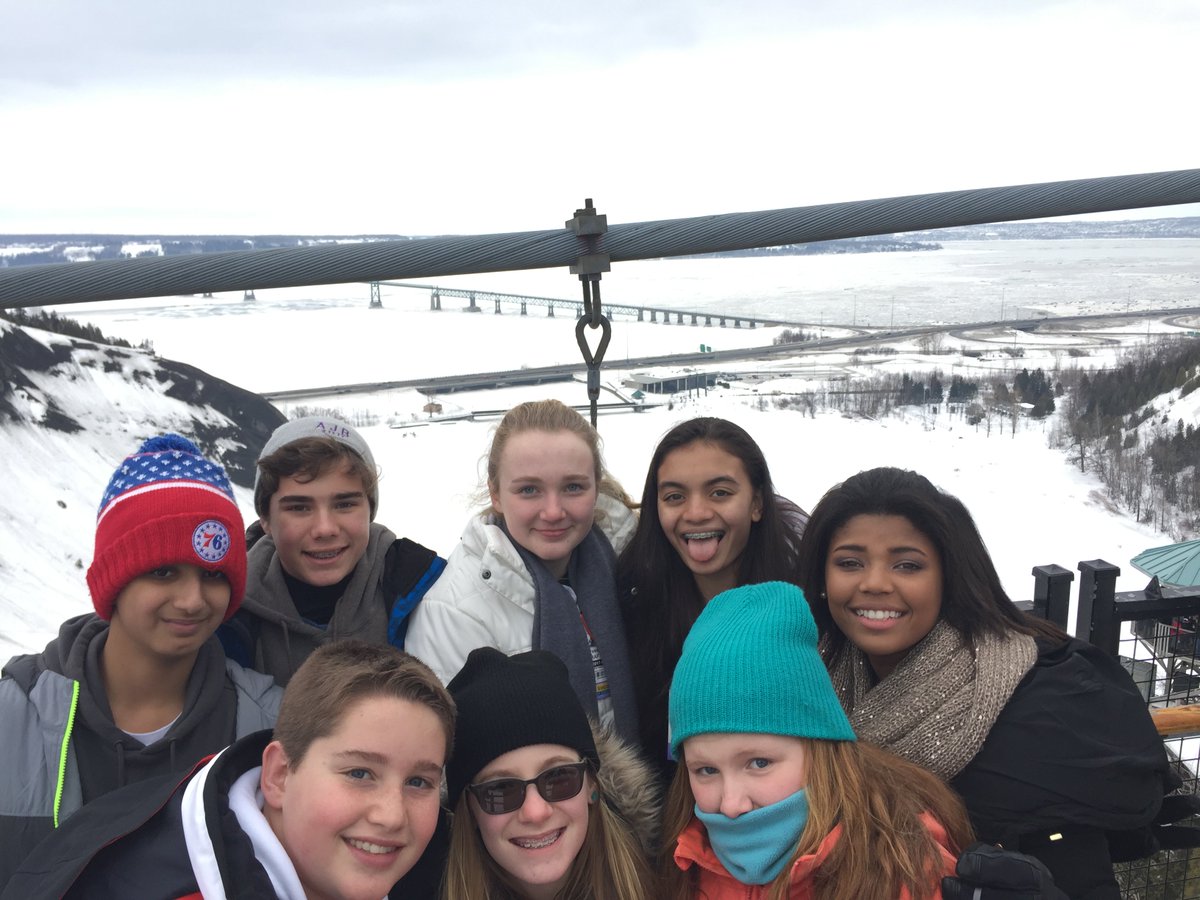 ProfAndersonGA's tweet image. All smiles at #ChutesMontmorency. #GA2QC