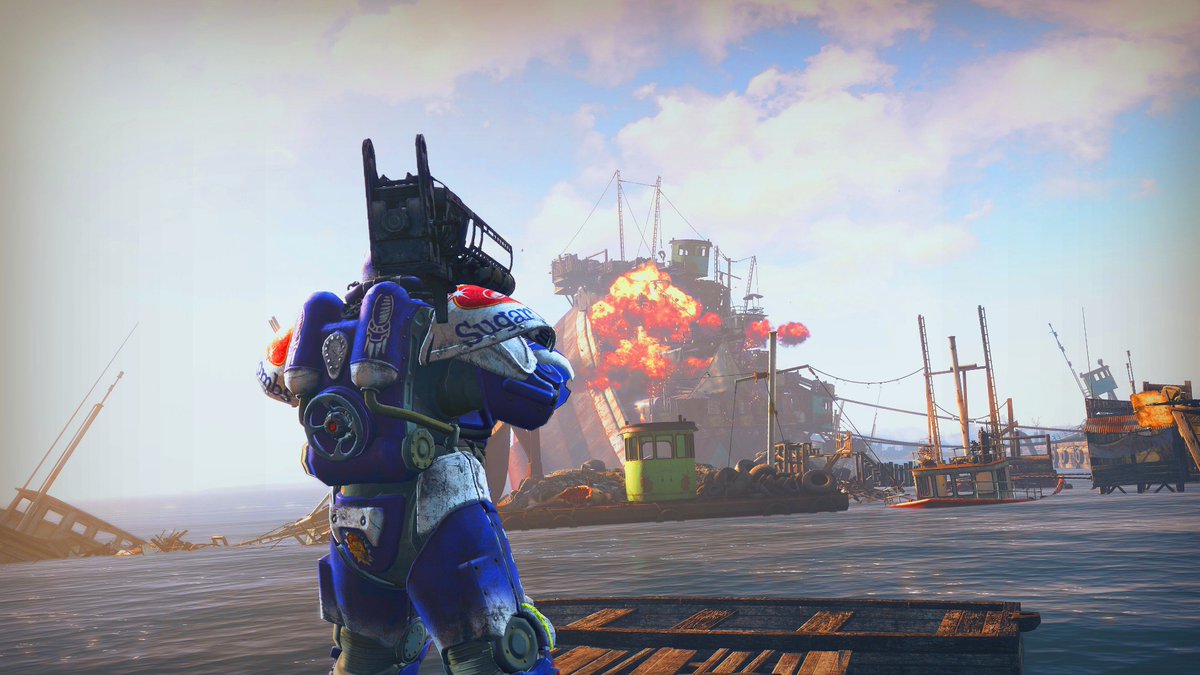culvey's tweet photo. Many improvements comin' to my channel! Let's start w/ adding #HighResTexturePack to #Fallout4, then I'll bump my #Skyrim series to full 4K! https://t.co/WqvDak9ARw