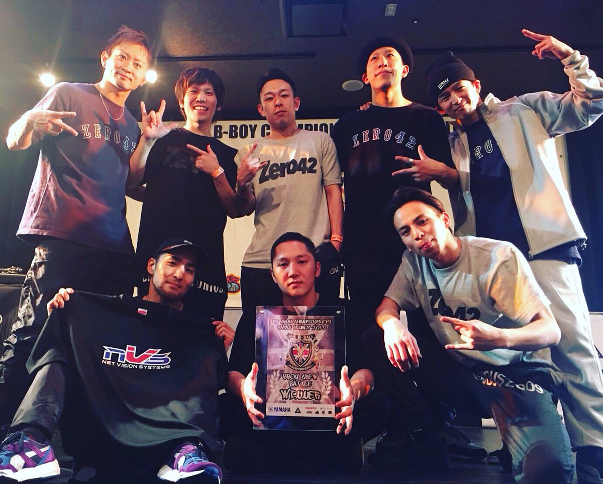 ariyacrew's tweet photo. UK bboy championship 2017 JAPAN FINAL優勝!! 
4月のイギリスも頑張ります！ https://t.co/SD6sWUXiv8