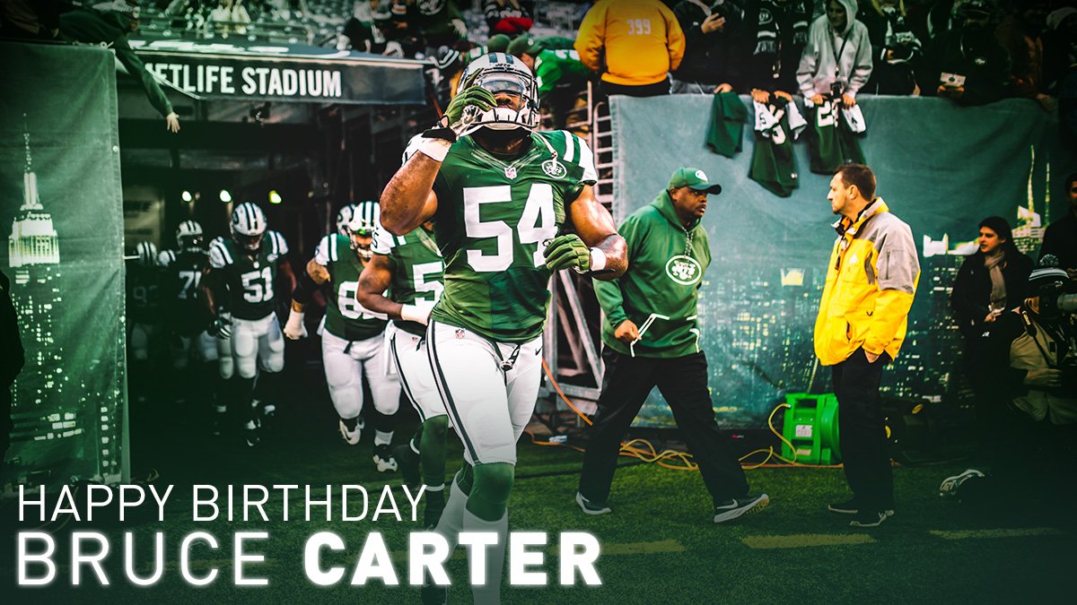 To wish LB Bruce Carter a happy birthday! 