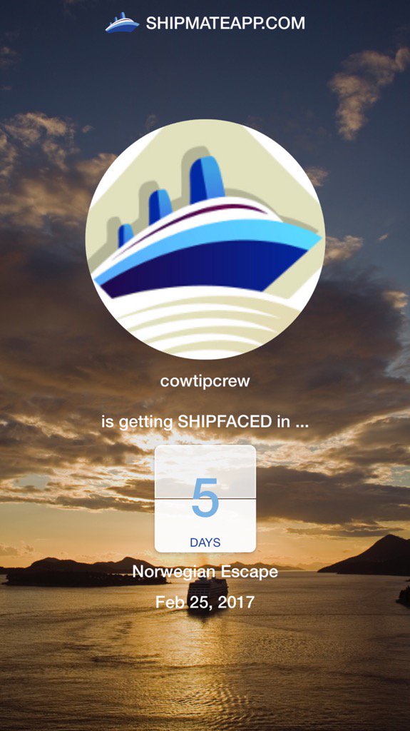 Chadthetechguy's tweet image. #Cruise Countdown: 5 days until the #Norwegian Escape via @ShipMateApp cruiseline.com/rollcall/norwe…